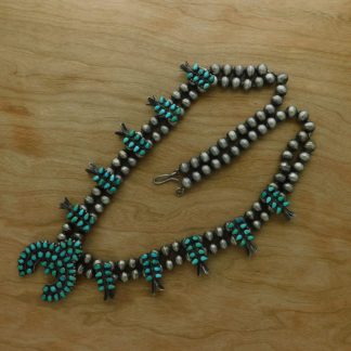 Zuni Squash Blossom Necklace