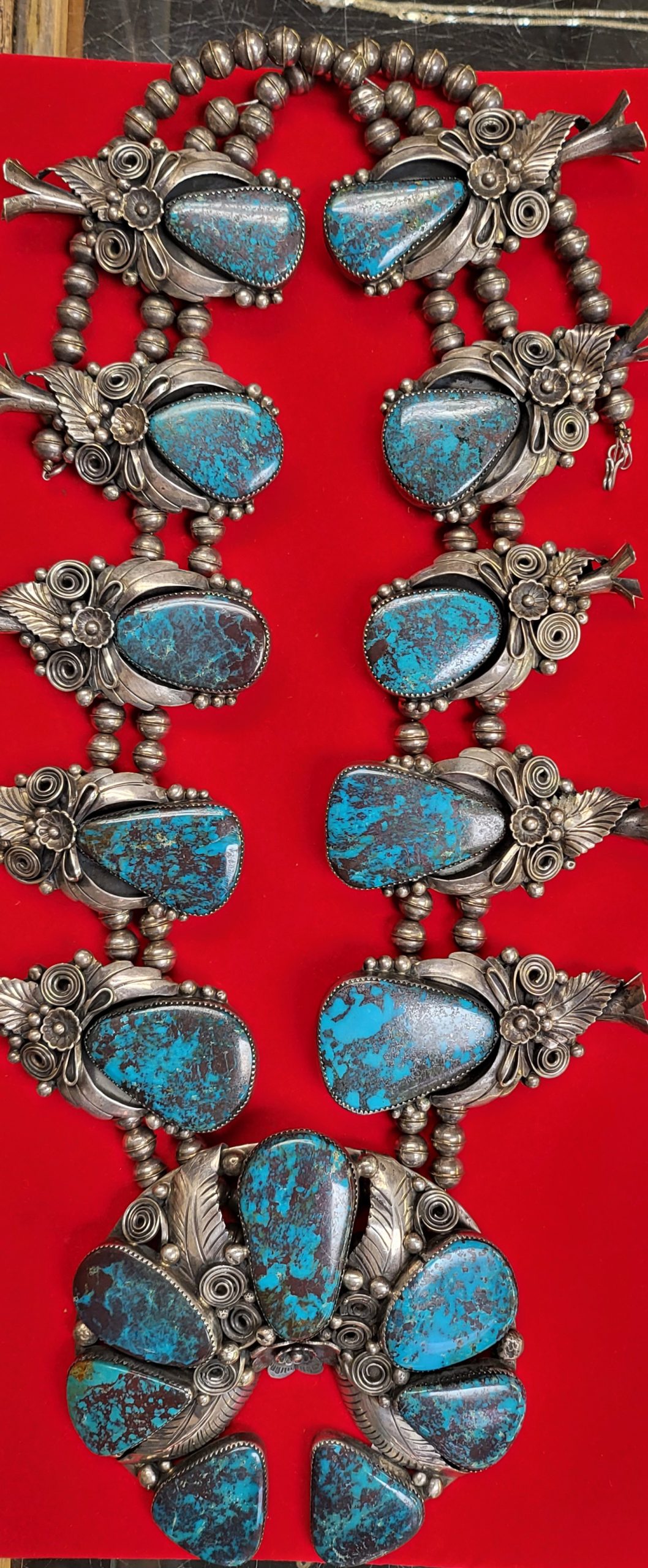 Redskin Turquoise Squash Blossom