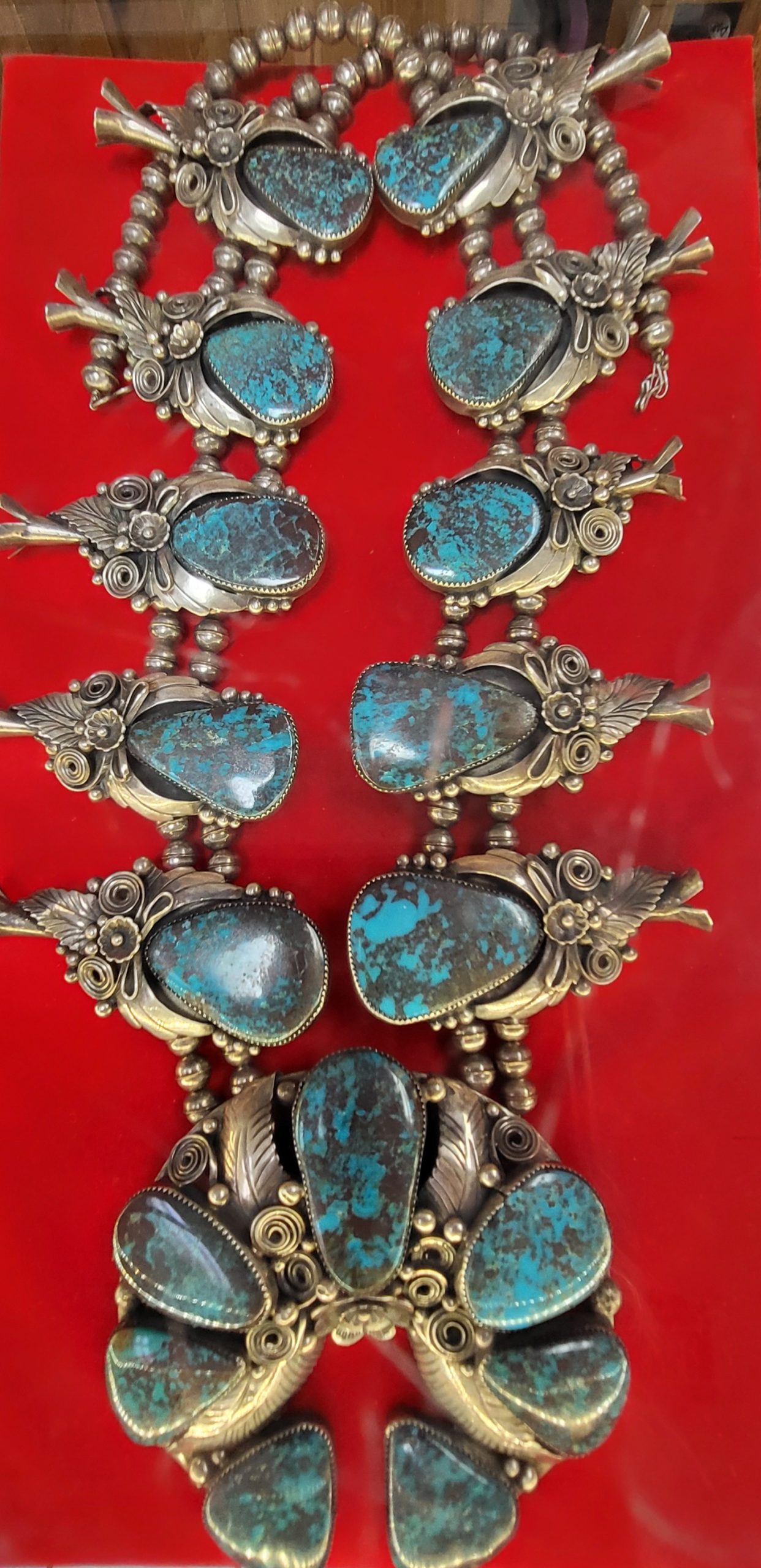 Redskin Turquoise Squash Blossom