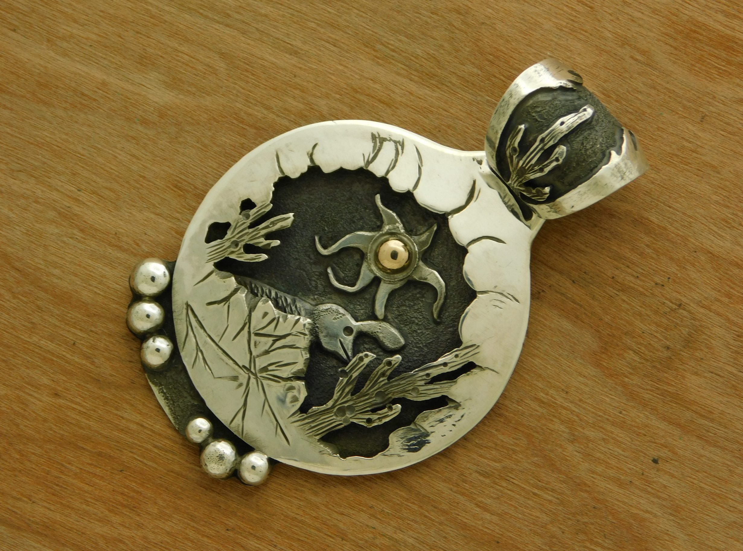 Adam Ramirez Quail Pendant