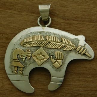 Randall Begay Bear Pendant