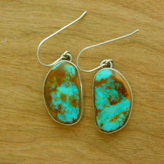 King's Manassa Turquoise Earrings