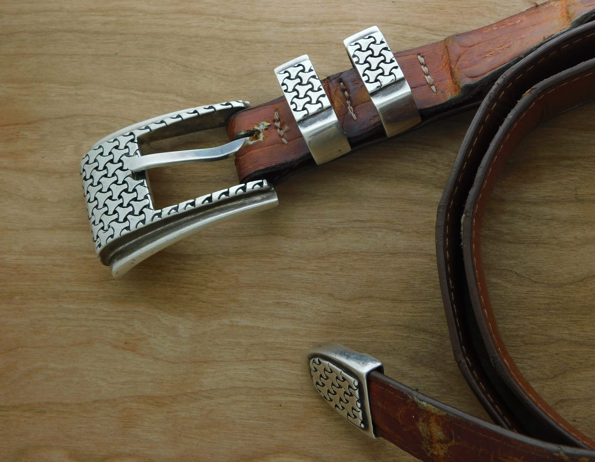 TUCSON INDIAN JEWELRY | MIKE THOMAS Jr. Navajo Buckle