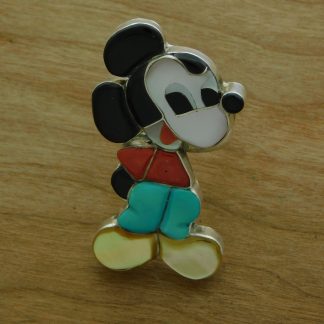 C&P Lasiloo Zuni Mickey Ring