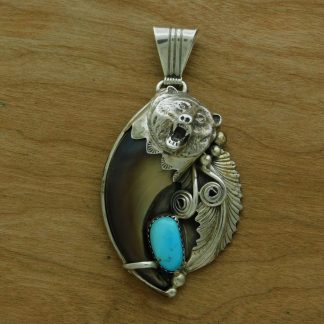 Running Bear Claw Pendant