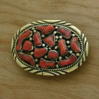Anita Whitegoat Coral Buckle