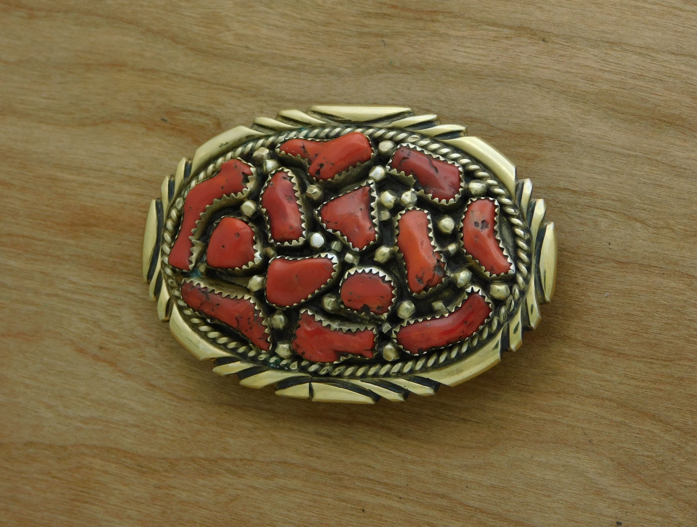 Anita Whitegoat Coral Buckle