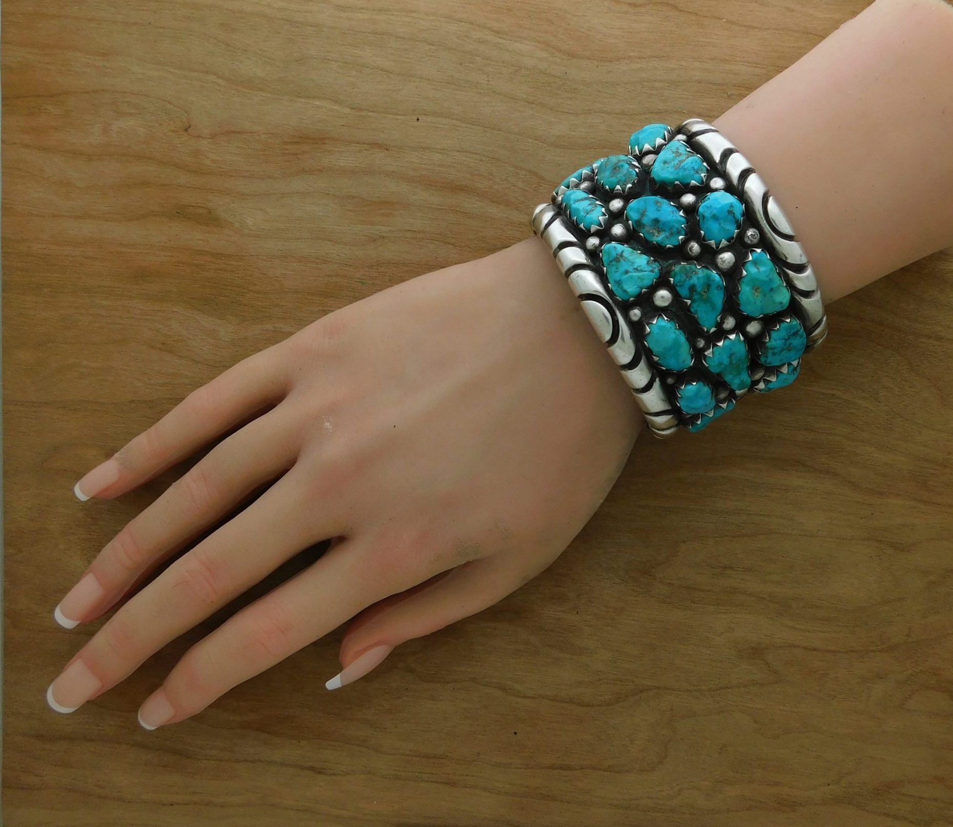 RBL Attributed Zuni Cuff on Hand