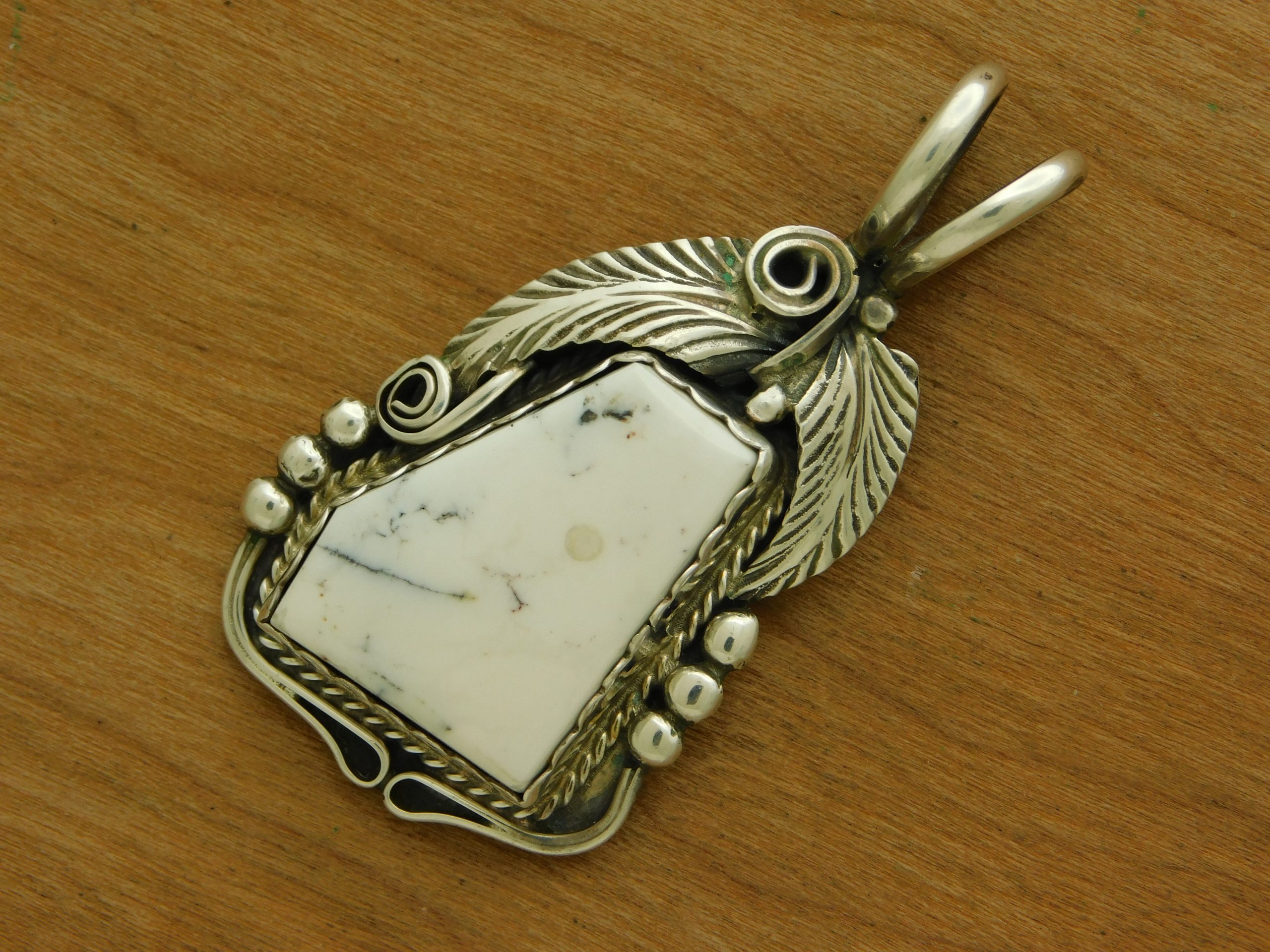 Justin Morris White Buffalo Pendant
