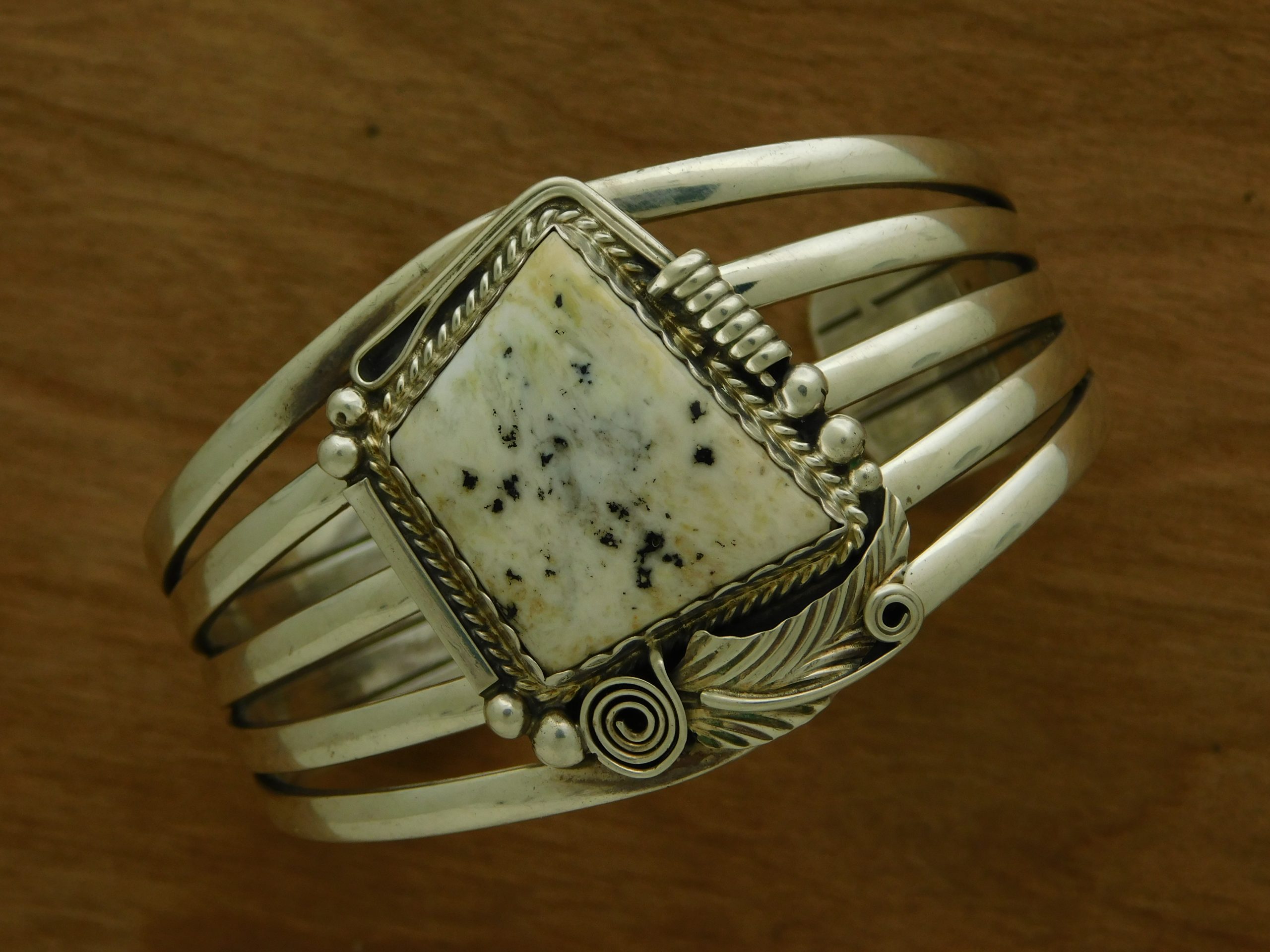 Justin Morris White Buffalo Cuff