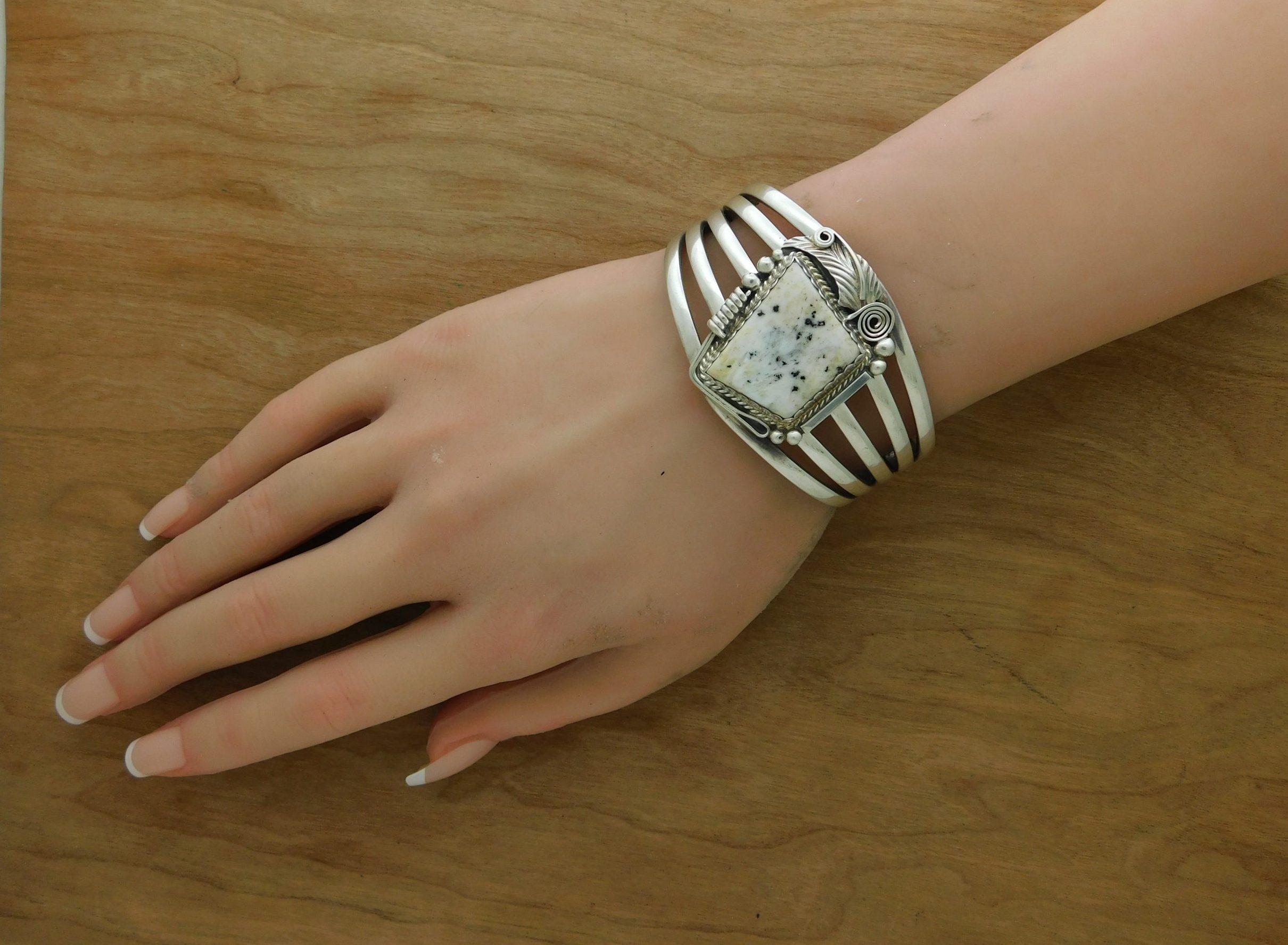 Justin Morris Navajo Cuff on Wrist