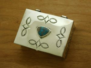 Navajo Bisbee Turquoise Box