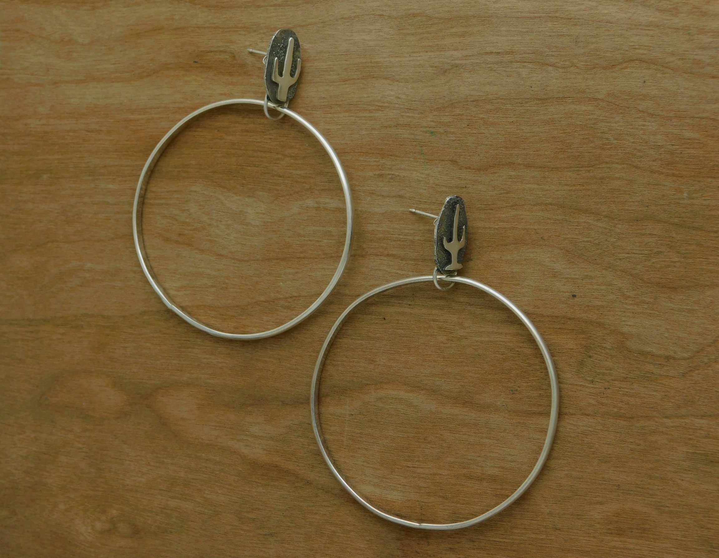 Quinton Antone T.O. Hoop Earrings