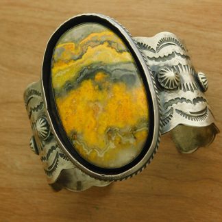 Chimney Butte Bumblebee Jasper Cuff