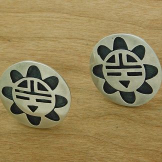 Manuel Hoyungowa Hopi Earrings
