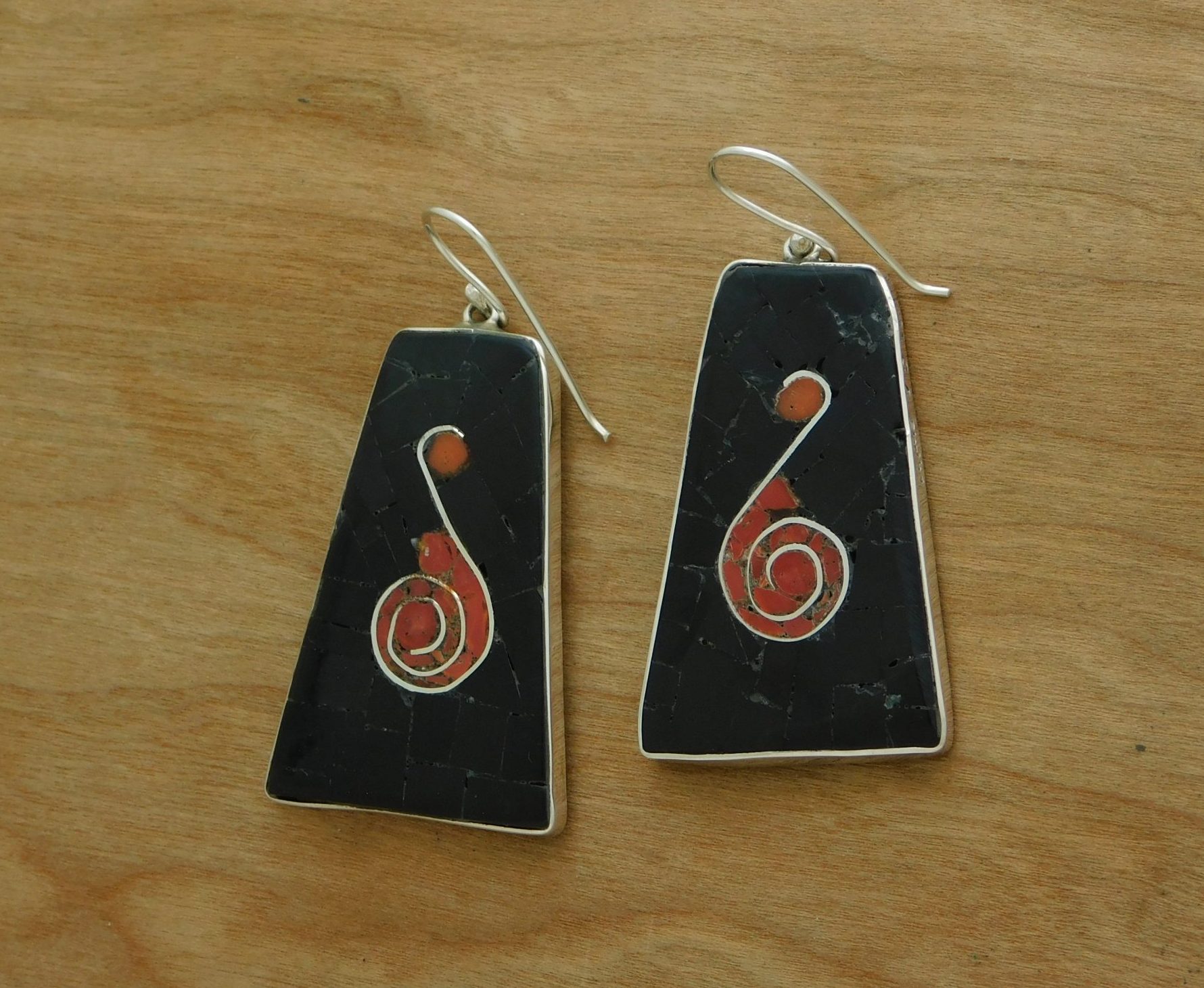 Mary Coriz Clef Note Earrings