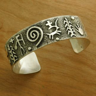 TIMM LEWIS Navajo Silver Cuff
